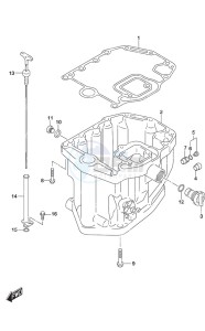 DF 140A drawing Oil Pan