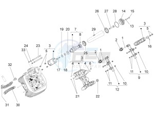 Norge 1200 IE 8V Polizia Stradale drawing LH cylinder timing system II