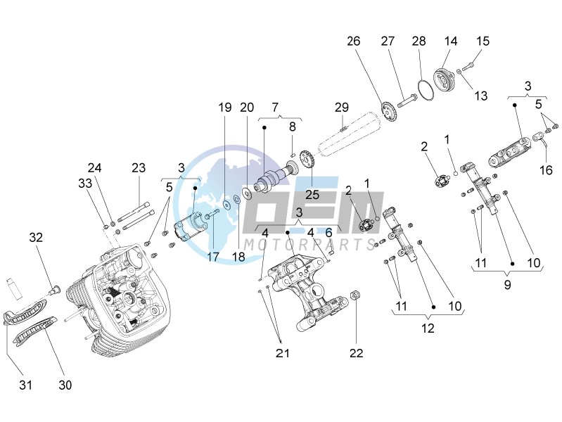 LH cylinder timing system II