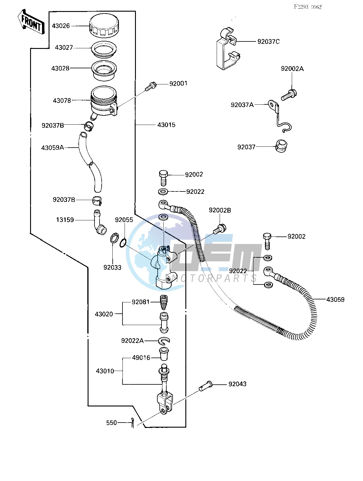 REAR MASTER CYLINDER