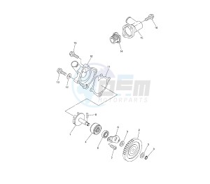 WR R 250 drawing WATER PUMP