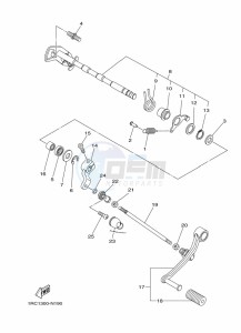 TRACER 900 MTT850 (B5C9) drawing SHIFT SHAFT