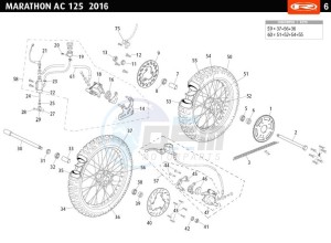 MARATHON-AC-RED drawing WHEELS - BRAKES