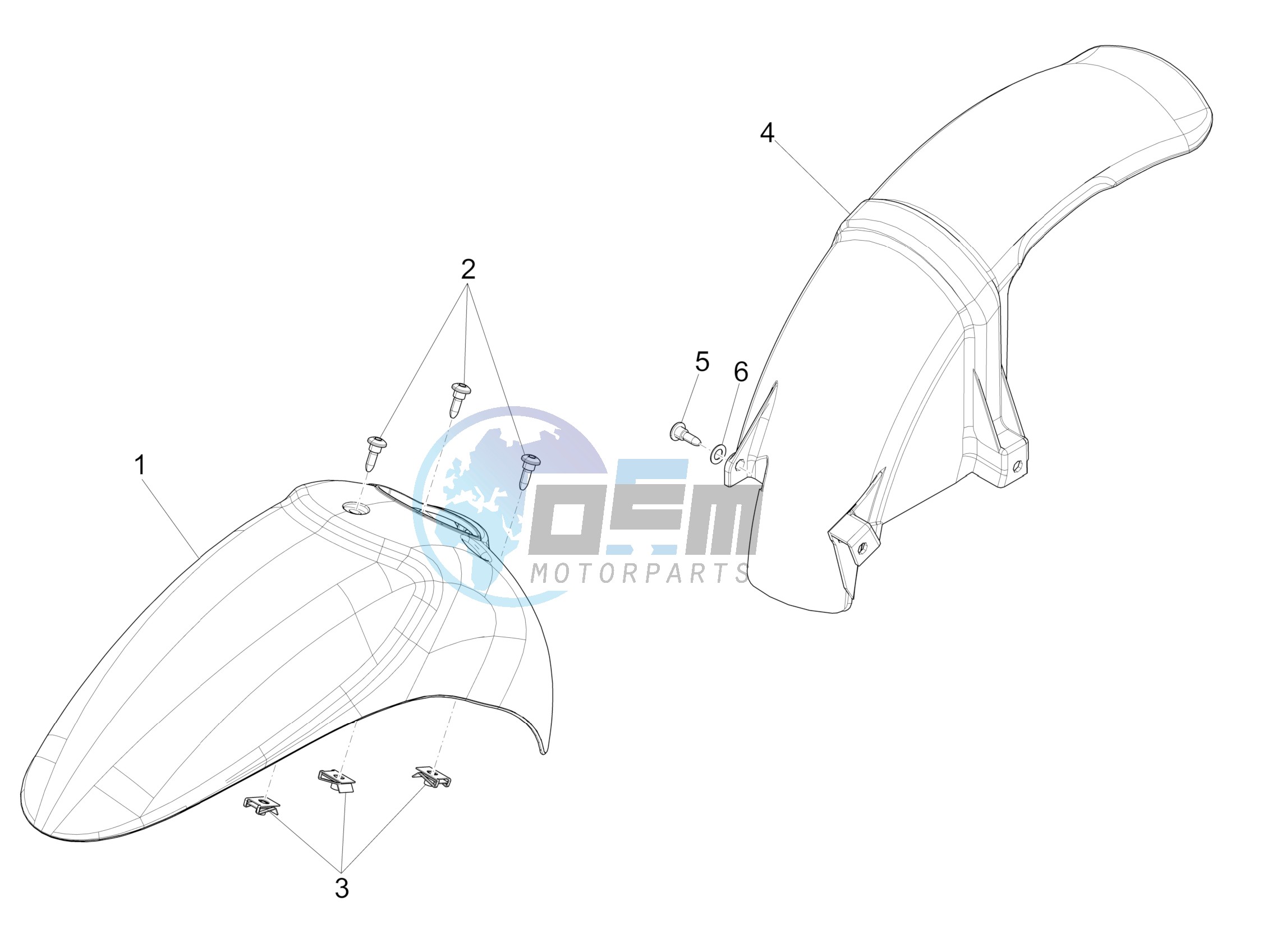 Wheel housing - Mudguard