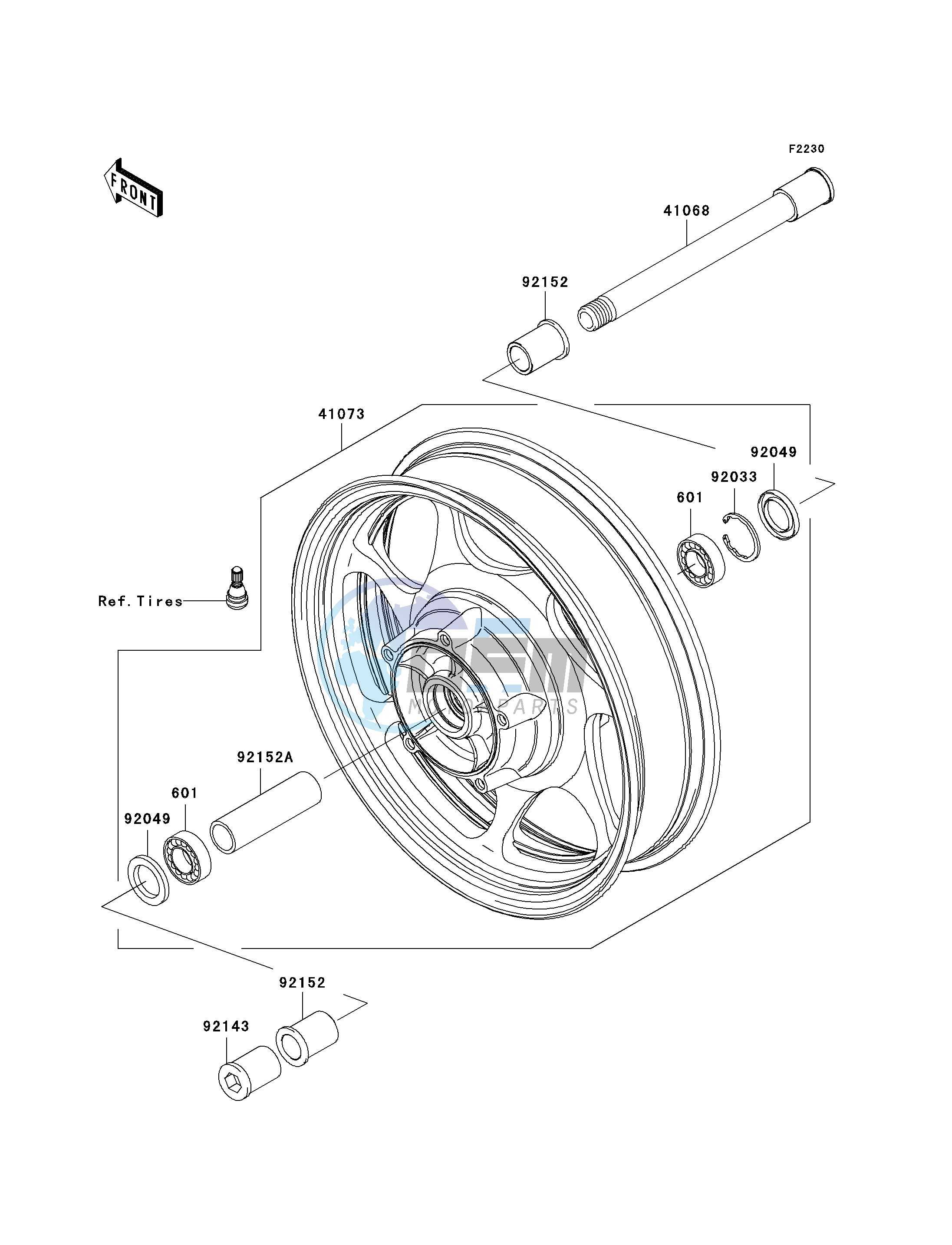 FRONT WHEEL