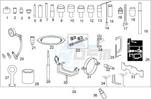 Special Tools A Rotax V990 -- drawing Kit Tool Motor V990