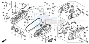 FJS600D 400 SILVER WING drawing SWINGARM (2)