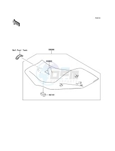 ER-6N ER650C9F GB XX (EU ME A(FRICA) drawing Seat