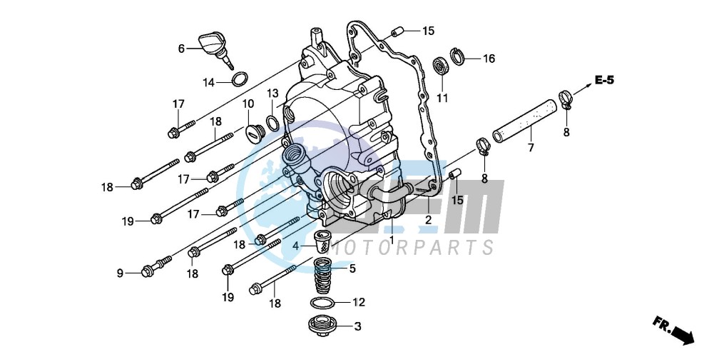 RIGHT CRANKCASE COVER