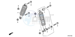 NC750XDH Europe Direct - (ED) drawing CYLINDER HEAD COVER