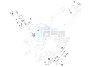 LIBERTY 150 150 IGET 4T 3V E4 IE ABS (EMEA) drawing Locks