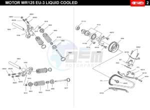 MARATHON-125-PRO-BLACK drawing VALVES - DISTRIBUTION CHAIN