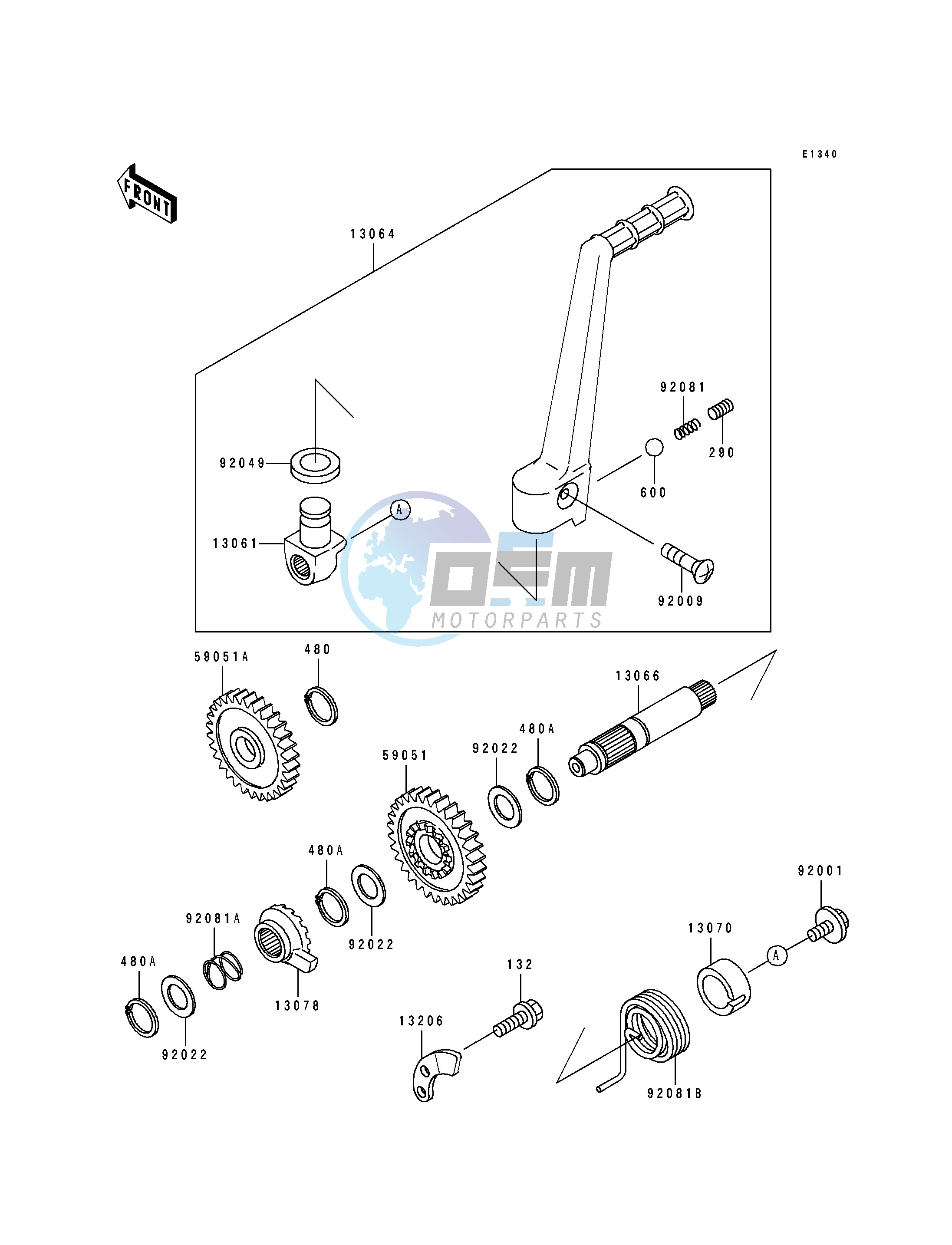 KICKSTARTER MECHANISM