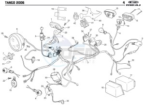 TANGO 125 drawing ELECTRICS