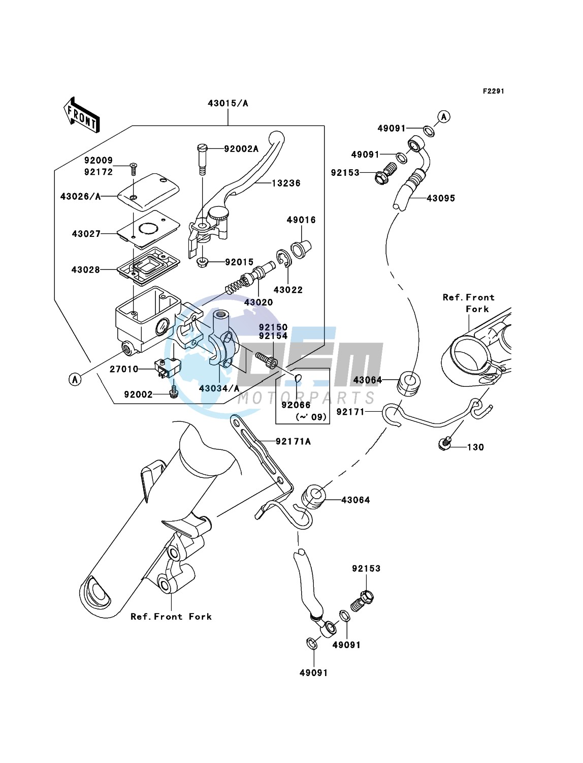 Front Master Cylinder