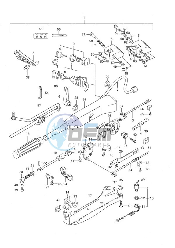 Tiller Handle