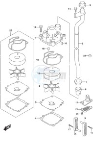 DF 50A drawing Water Pump High Thrust