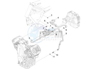 California 1400 Touring SE ABS 1380 USA CND drawing Blow-by system