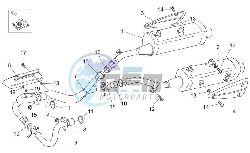 Exhaust unit