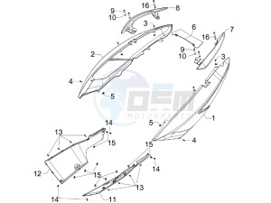 GP 800 drawing Side cover - Spoiler