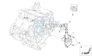 TUONO 1100 V4 FACTORY E4 ABS (EMEA, LATAM) drawing Water pump