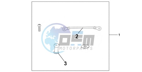 TANK BAG ATT KIT