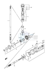 DF 250 drawing Transmission (DF 250S)