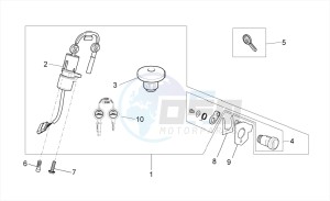 Bellagio 940 drawing Lock hardware kit