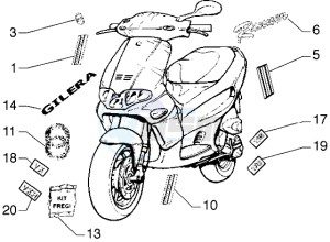 Runner VX 125 drawing K. trimmings