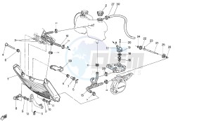 RAPTOR EU2 125 drawing COOLING SYSTEM