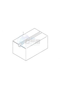 DF 9.9A drawing Starting Motor Manual Starter