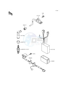 KL 650 B [TENGAI] (B2-B3) [TENGAI] drawing IGNITION COIL