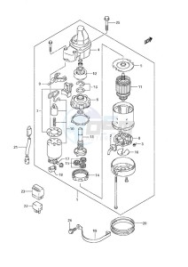 DF 225 drawing Starting Motor