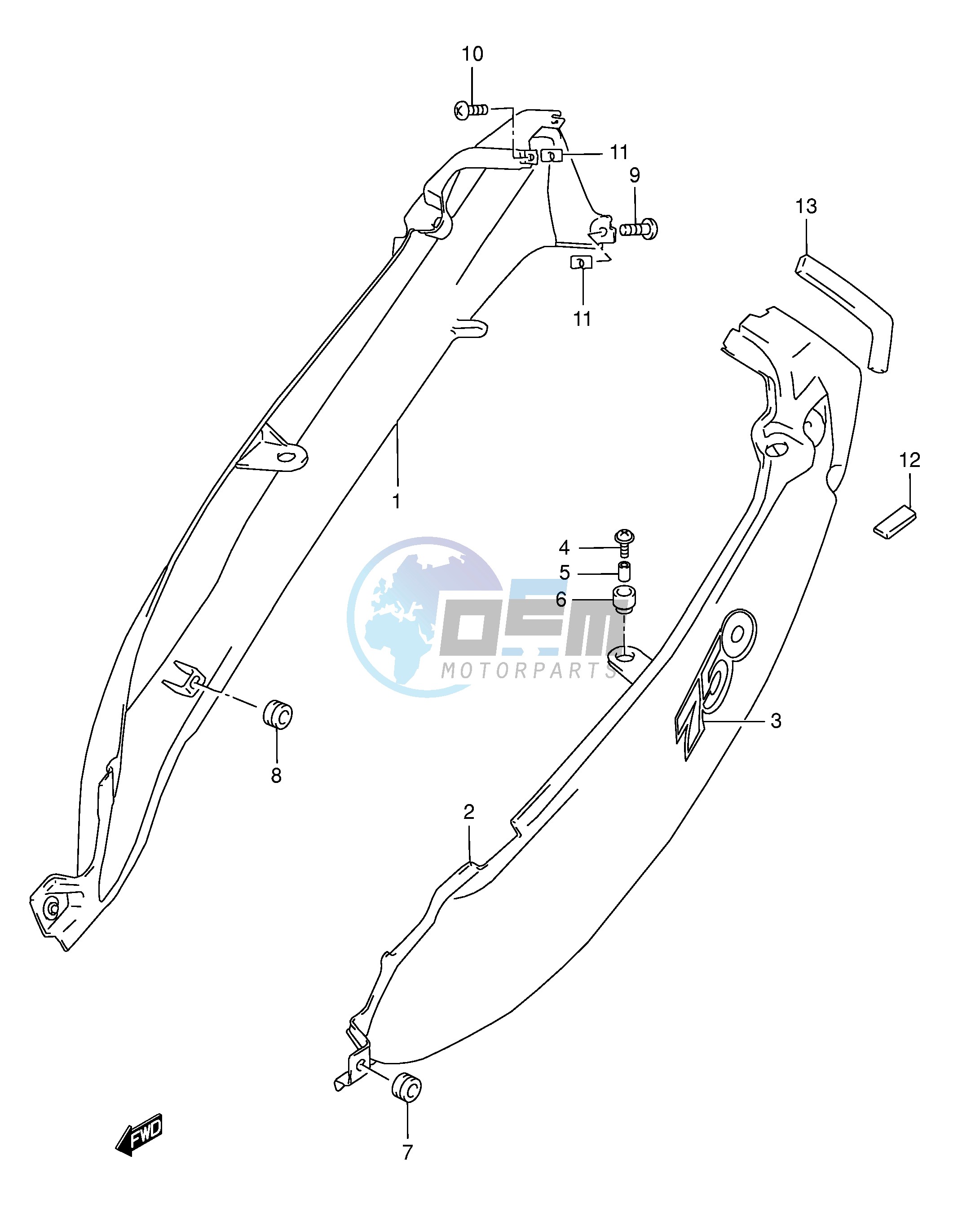 FRAME COVER (MODEL K2)