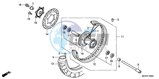 FRONT WHEEL