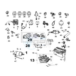 SAT 250 SC drawing ELECTRIC PART