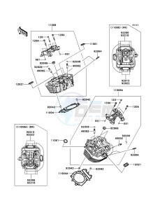 VN1700_CLASSIC_TOURER_ABS VN1700DDF GB XX (EU ME A(FRICA) drawing Cylinder Head