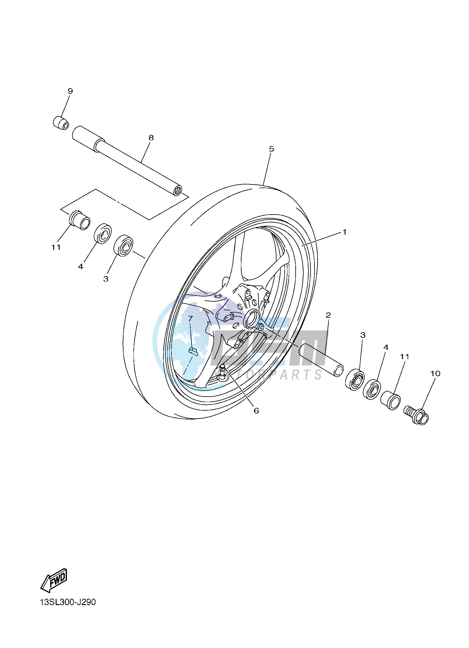 FRONT WHEEL