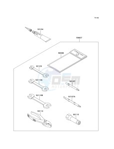 JF 650 A [X2] (A6-A9) [X2] drawing OWNERS TOOLS