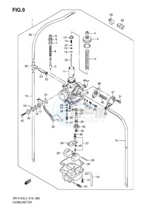 DR-Z125 EU drawing CARBURETOR