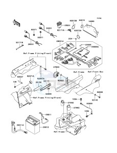 MULE 600 KAF400-B1 EU drawing Chassis Electrical Equipment