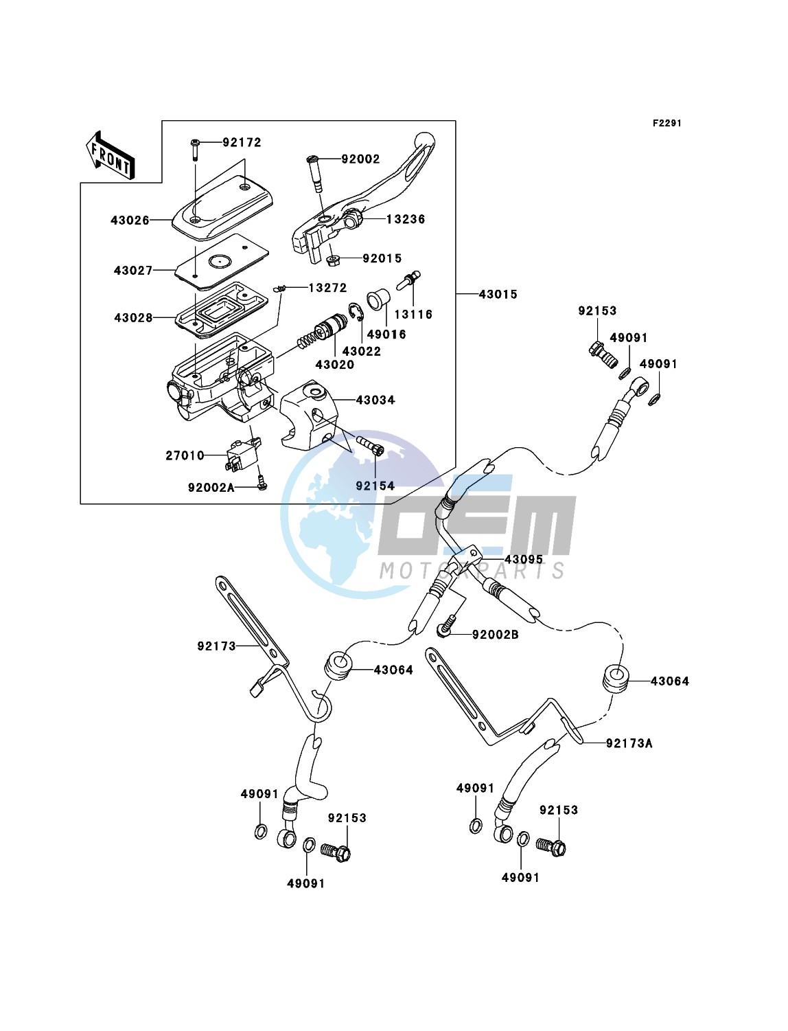 Front Master Cylinder