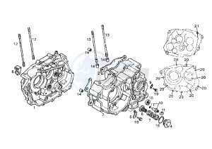 SENDA SM - 125 drawing CRANKCASE