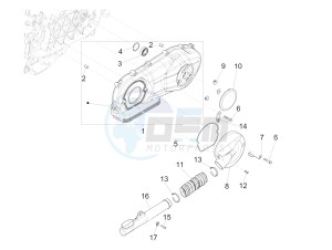 FLY 150 (NAFTA) drawing Crankcase cover - Crankcase cooling