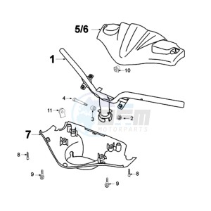 FIGHT ZULA drawing HANDLEBAR