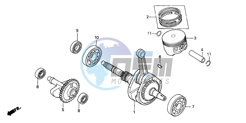 CRANKSHAFT/PISTON