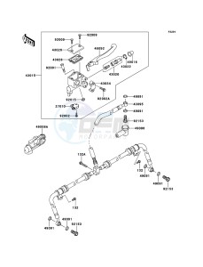 KVF750_4X4_EPS KVF750HCS EU drawing Front Master Cylinder