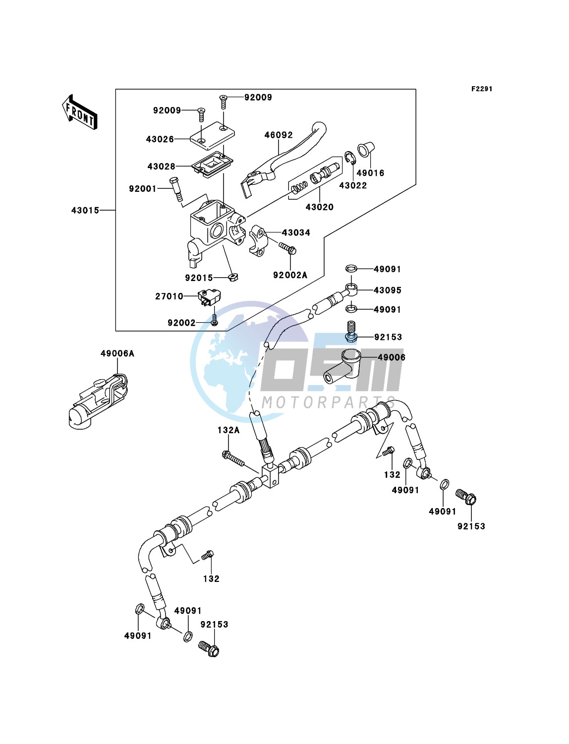 Front Master Cylinder