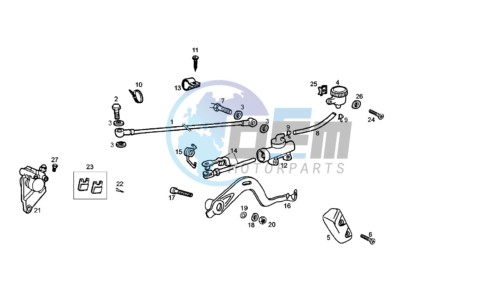 REAR BRAKING SYSTEM