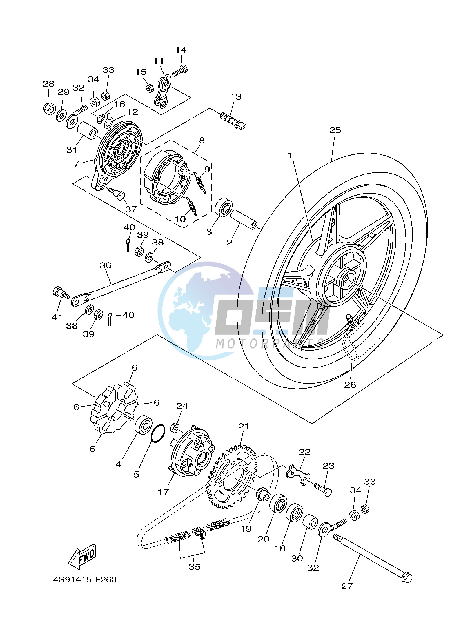 REAR WHEEL